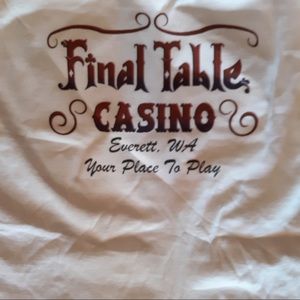 The Final Table Casino t-shirt.